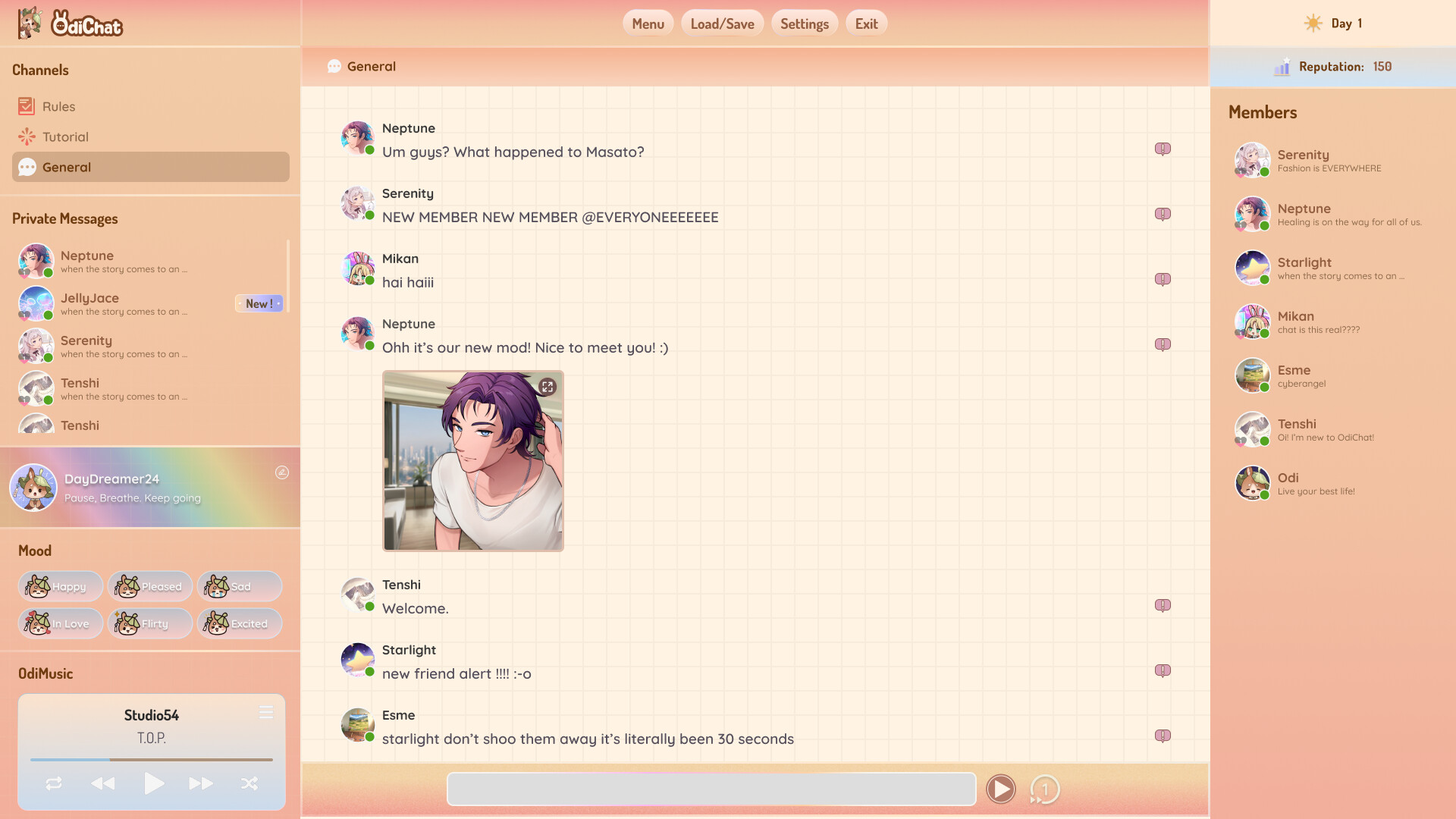 OdiChat screenshot 1