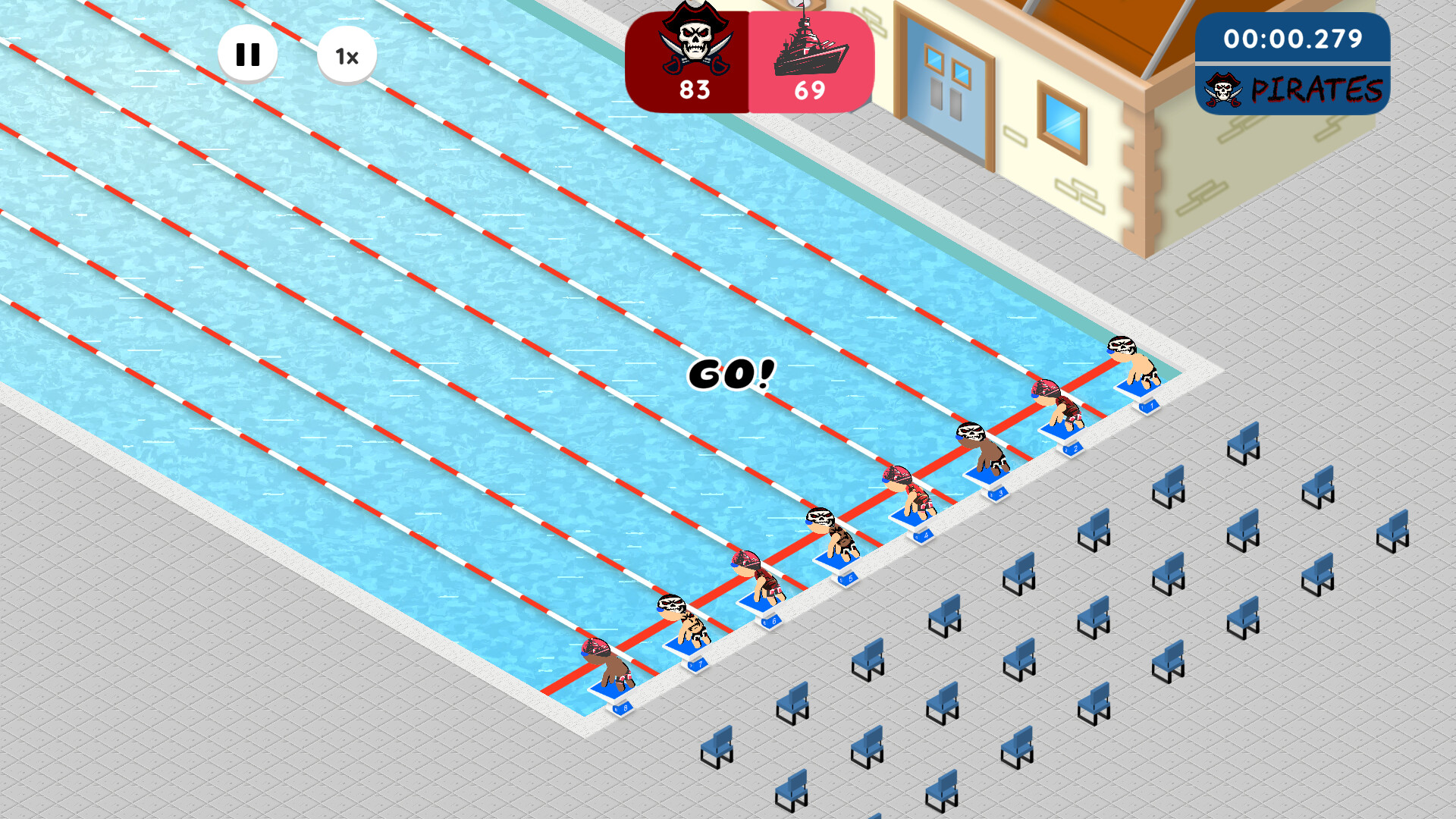 Swimming Dynasty screenshot #5