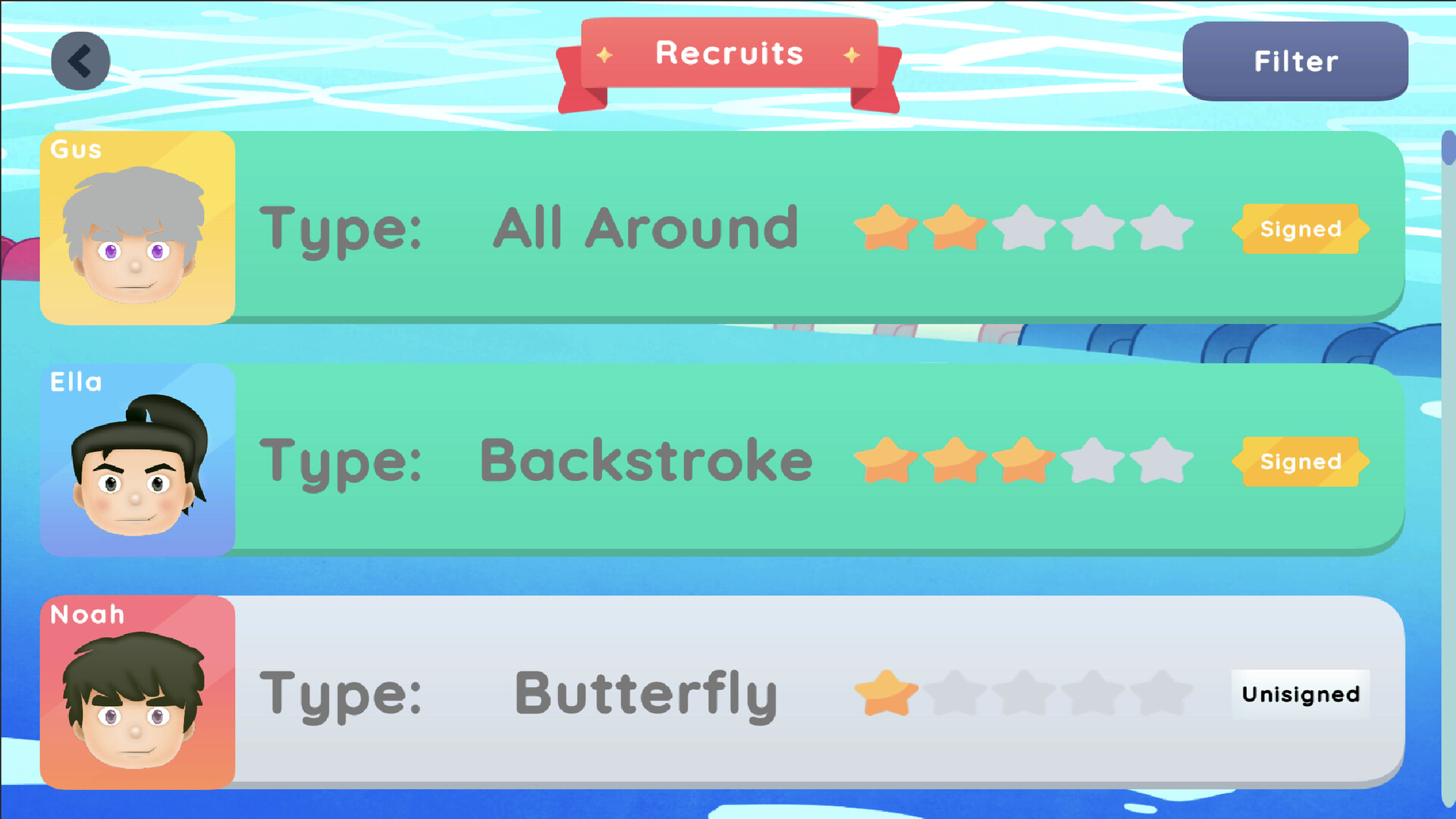Swimming Dynasty screenshot #14