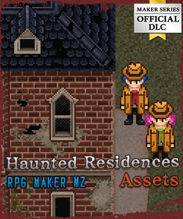 RPG Maker MZ - Haunted Residences Assets