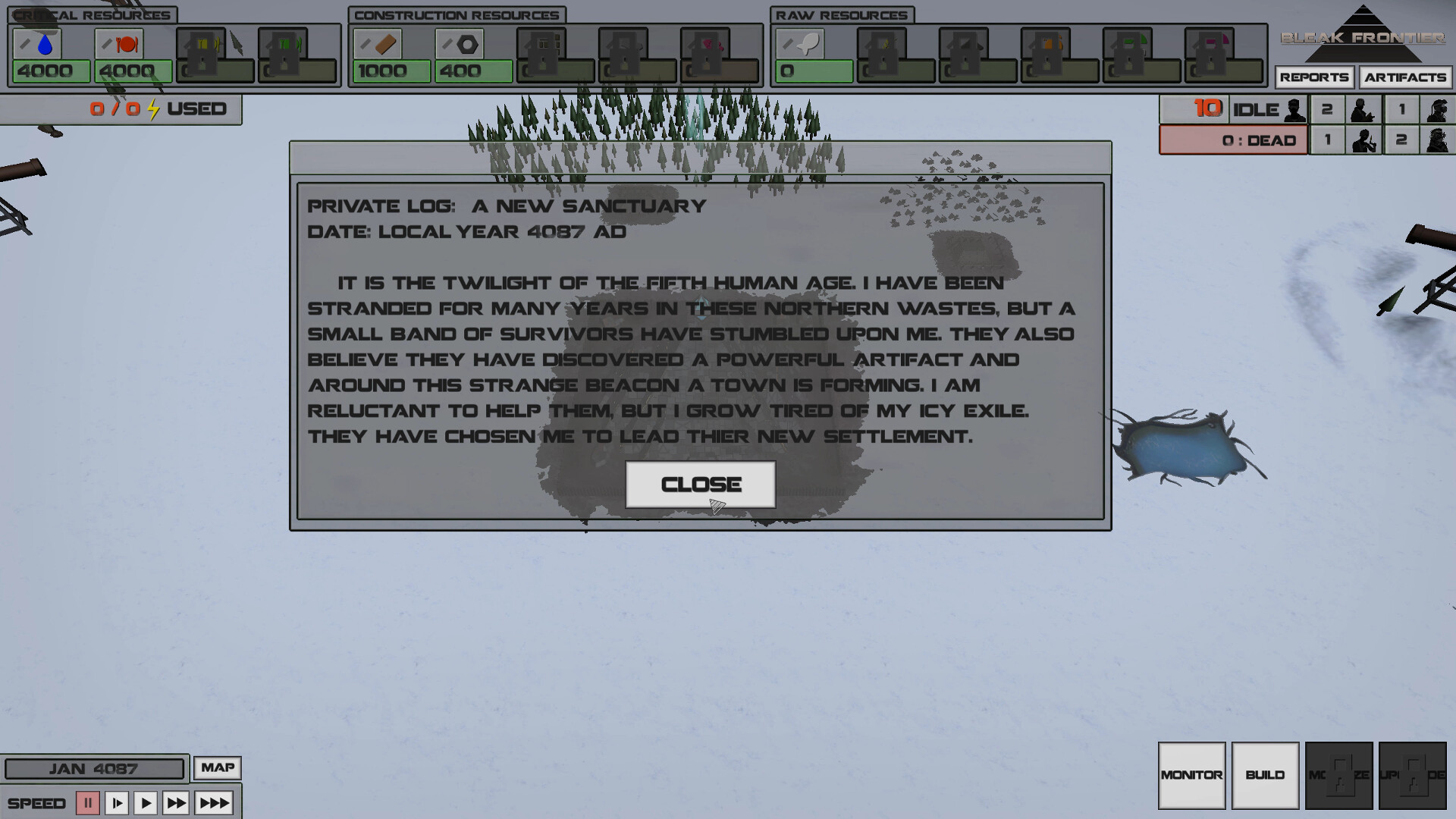 Bleak Frontier screenshot 1