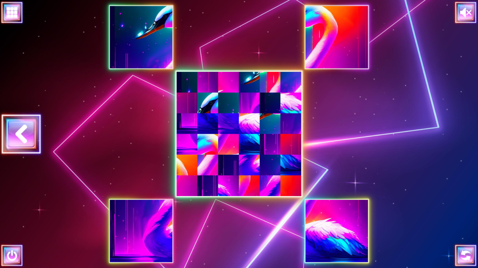 Neon Fantasy: Birds screenshot 7