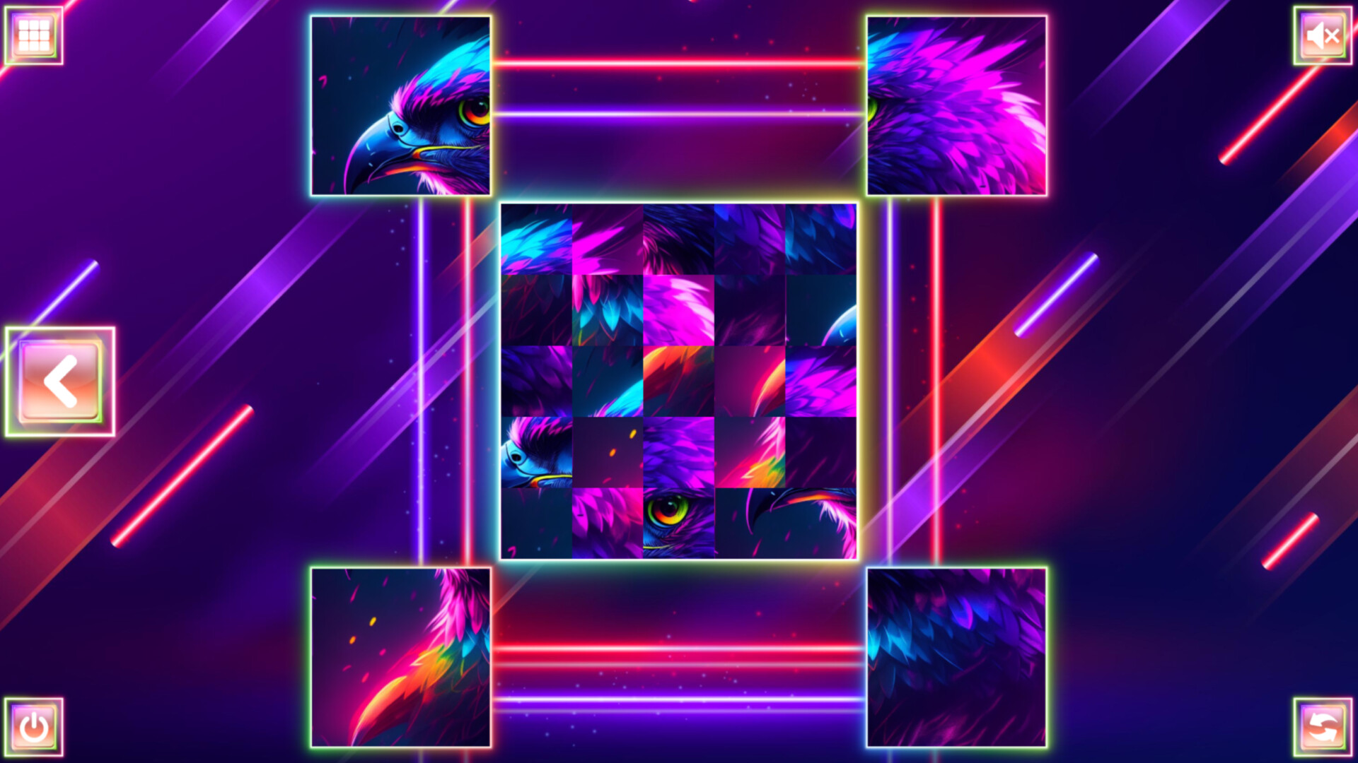 Neon Fantasy: Birds screenshot 5
