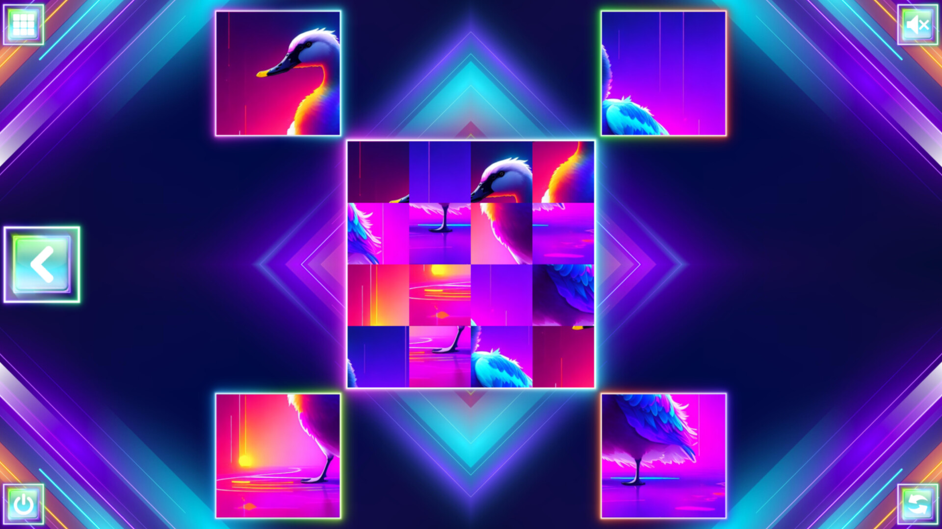 Neon Fantasy: Birds screenshot 3