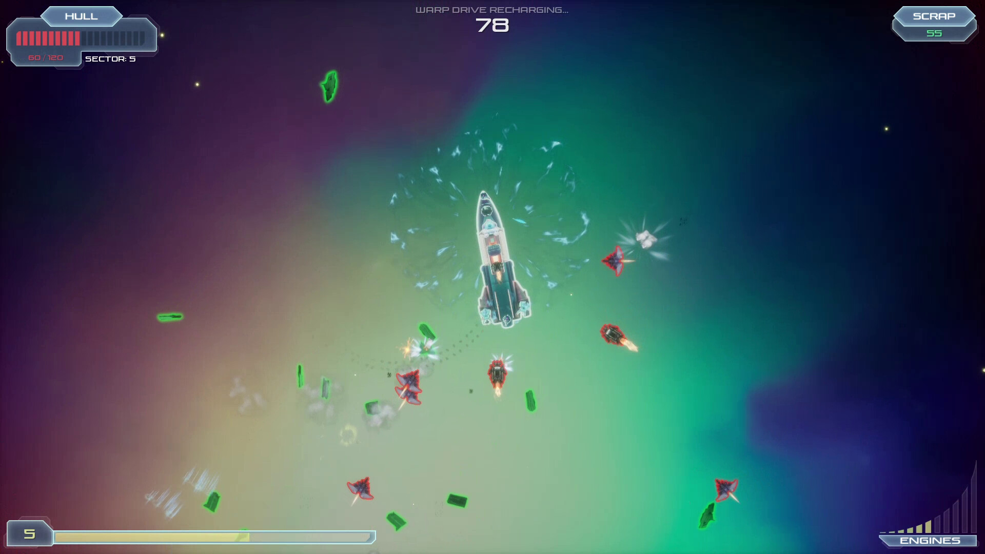 #2. Light Speed Ride Out (Steam) 由: brimselGames