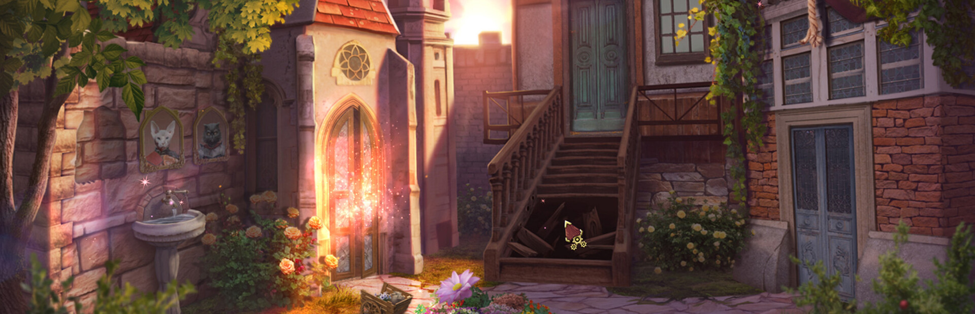 Knight Cats: Leaves on the Road