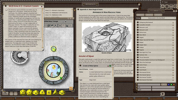 Fantasy Grounds - Dungeon Crawl Classics #98: Imprisoned in the God-Skull