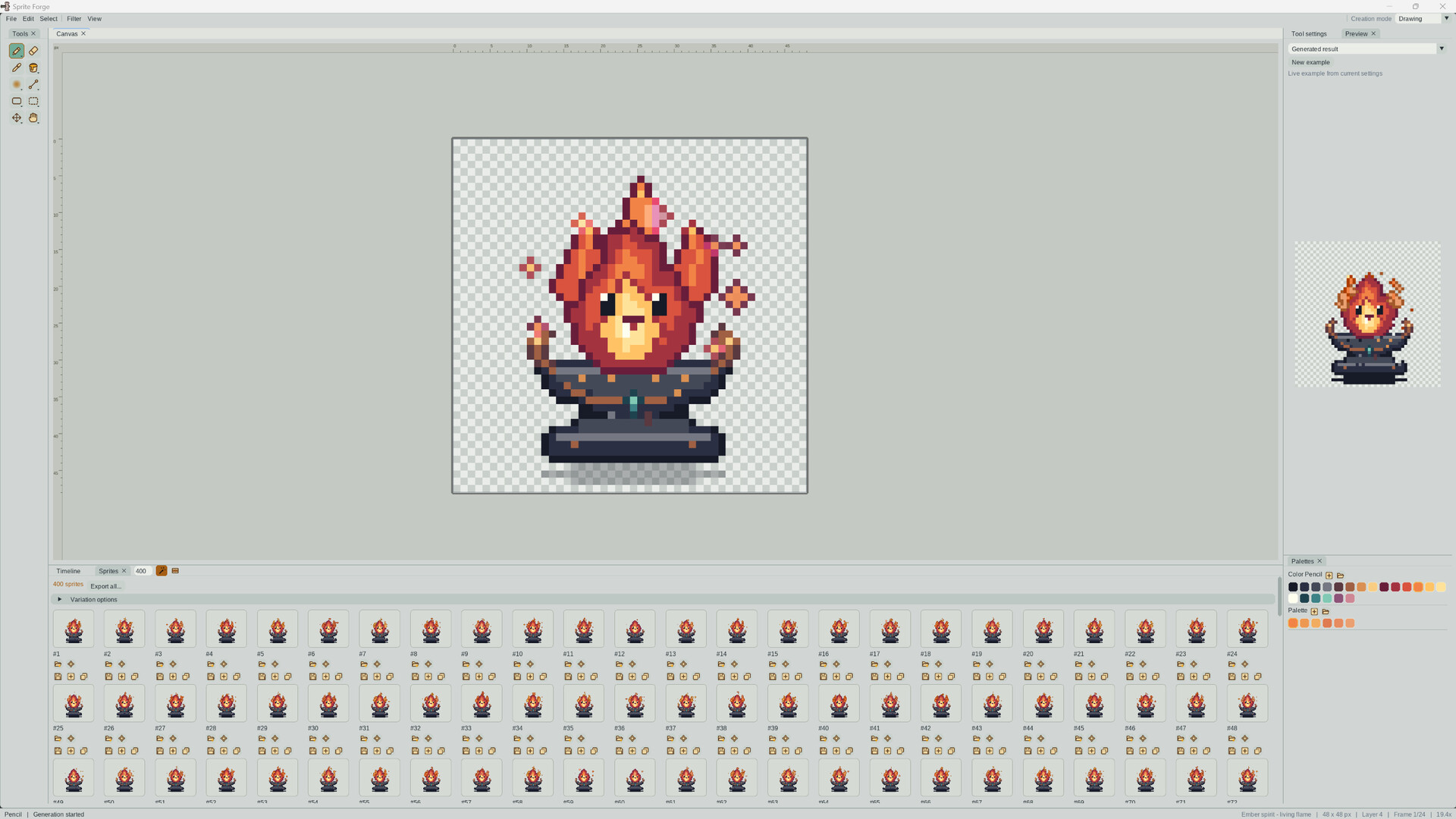Sprite Forge screenshot 1