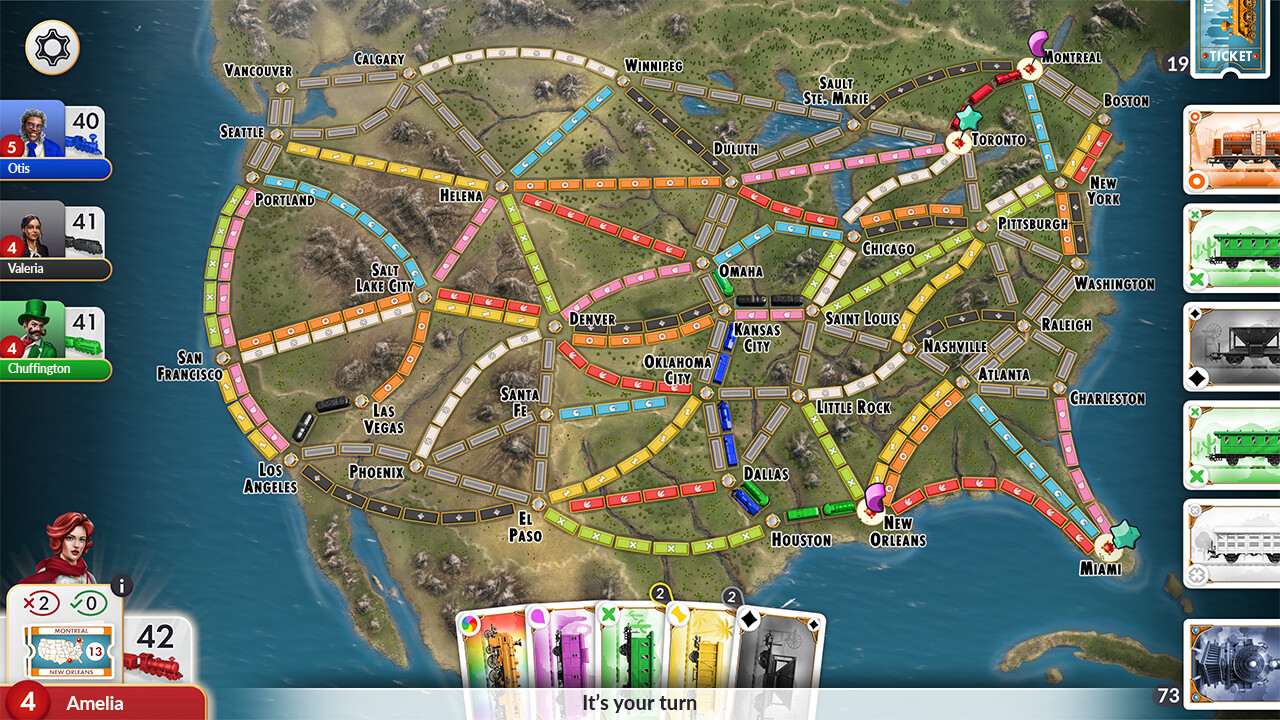 Find the best computers for Ticket to Ride