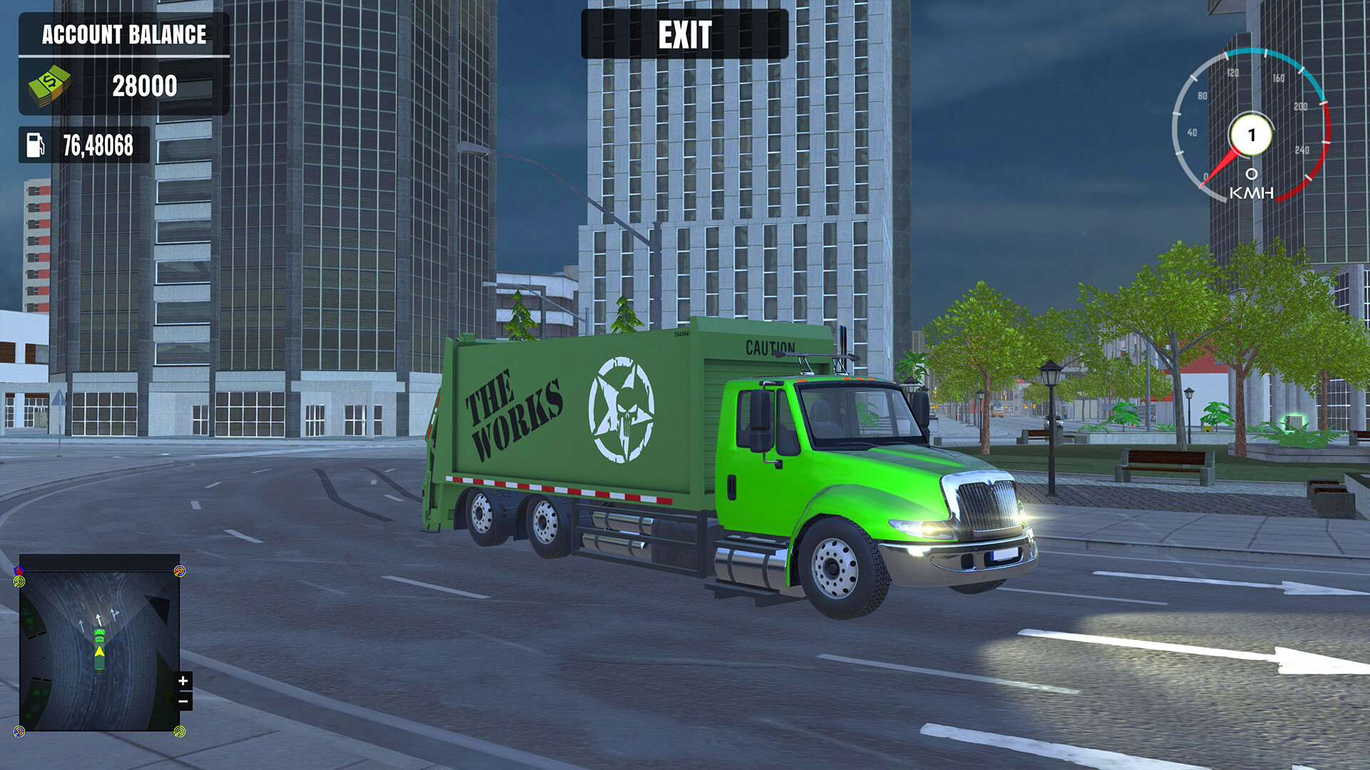 Garbage Truck Driving Simulator screenshot #5