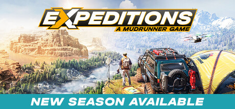 Expeditions: A MudRunner Game header banner