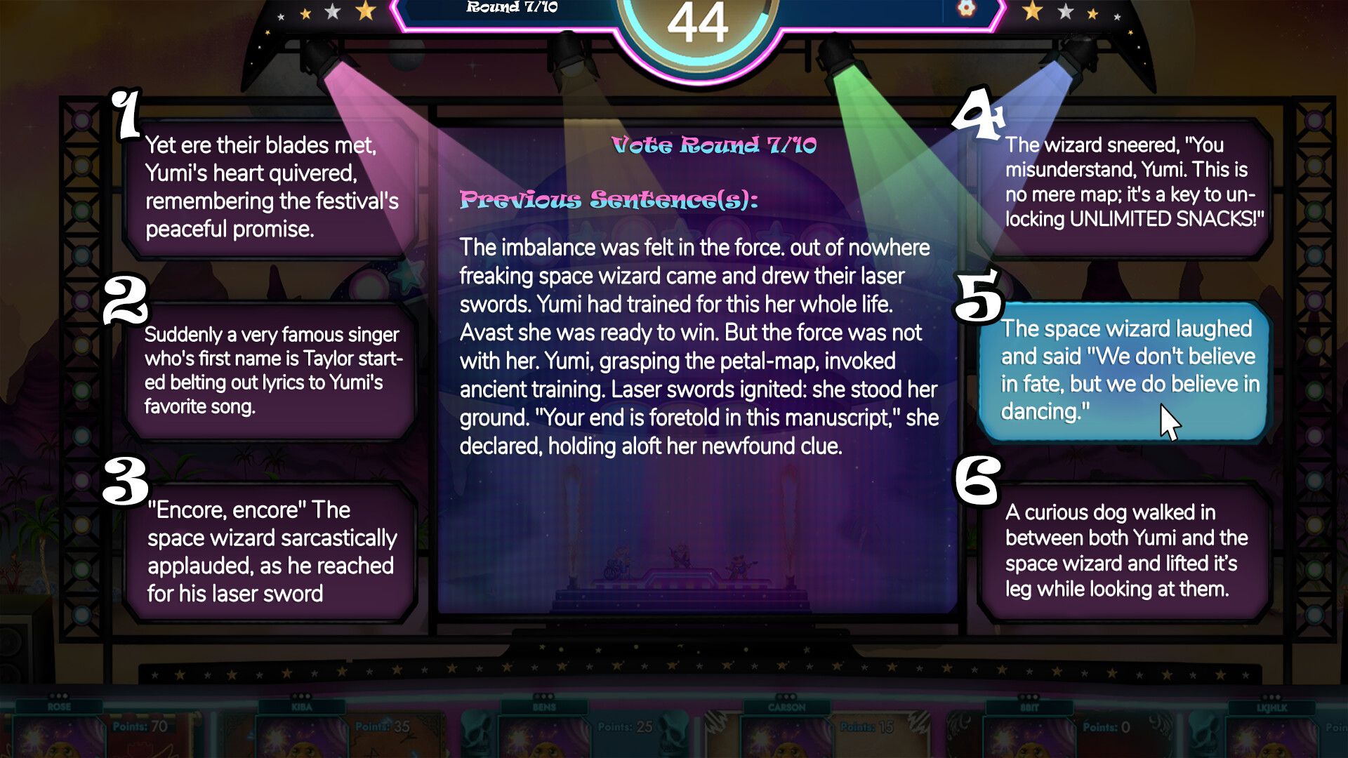 Write Warz screenshot