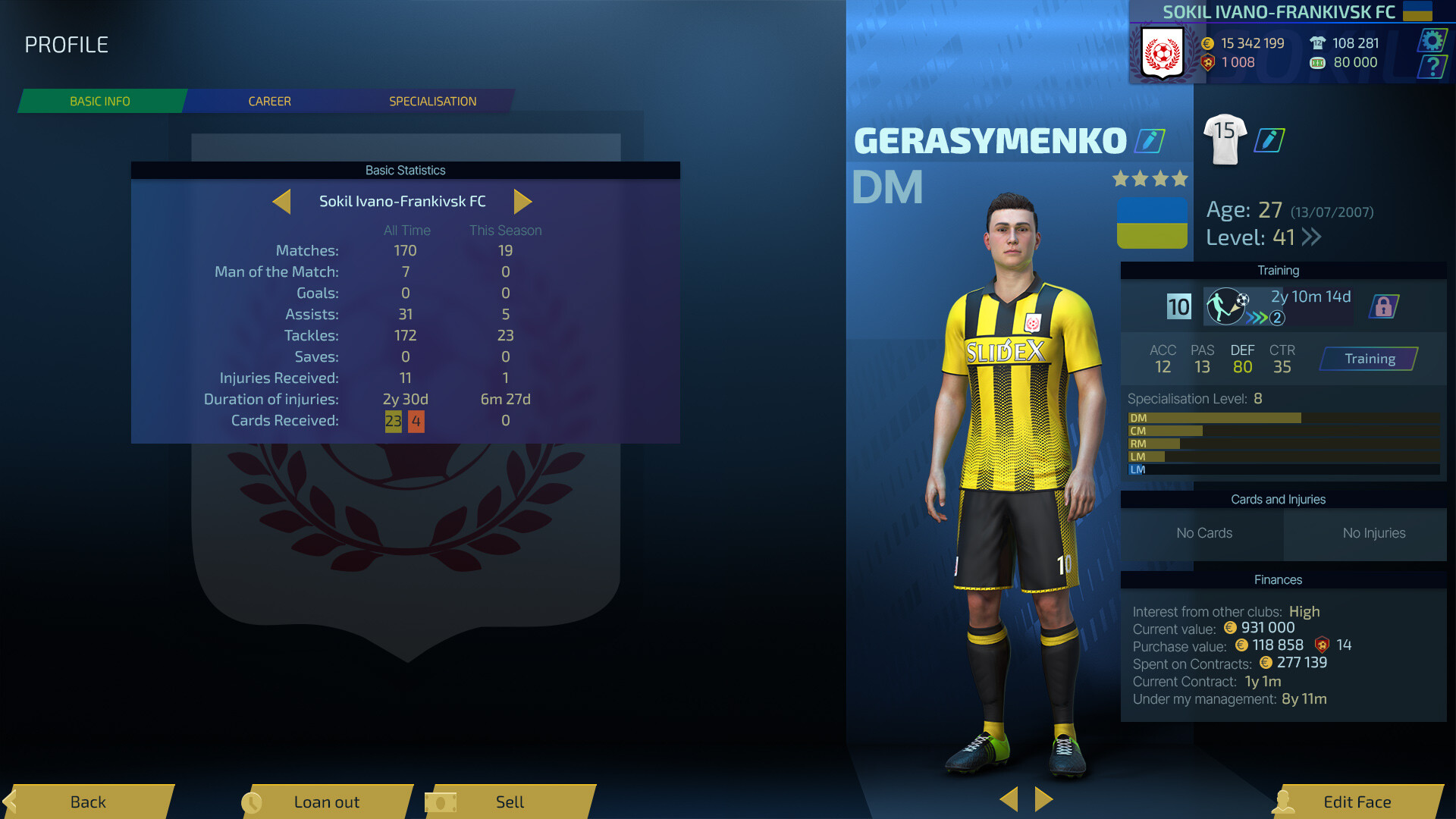 Football, Tactics & Glory 2 screenshot #2