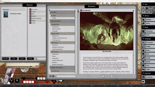 Fantasy Grounds - Shadow of the Demon Lord The Queen Of Gold