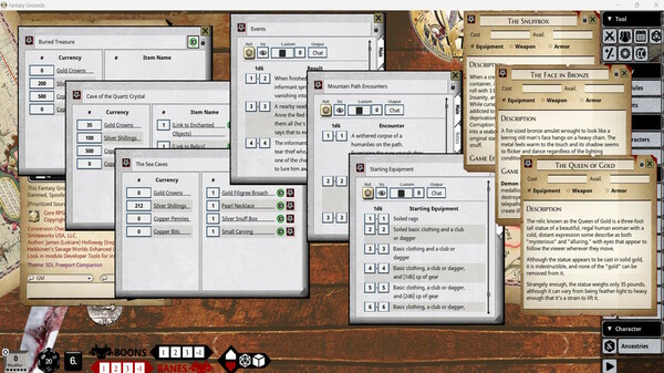 Fantasy Grounds - Shadow of the Demon Lord The Queen Of Gold