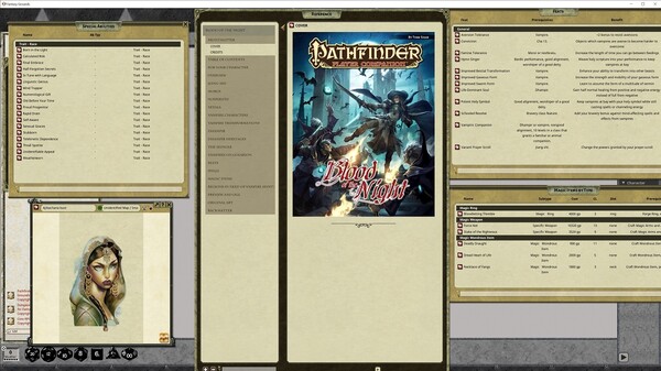 Fantasy Grounds - Pathfinder RPG - Pathfinder Player Companion: Blood of the Night