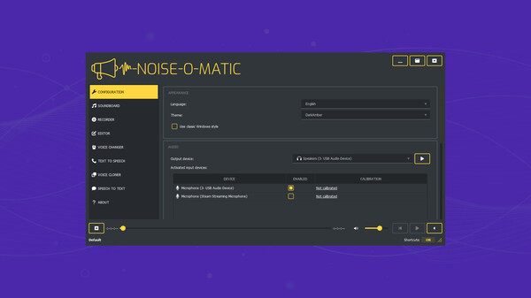 Screenshot z Noise-o-matic Screenshot z Noise-o-matic