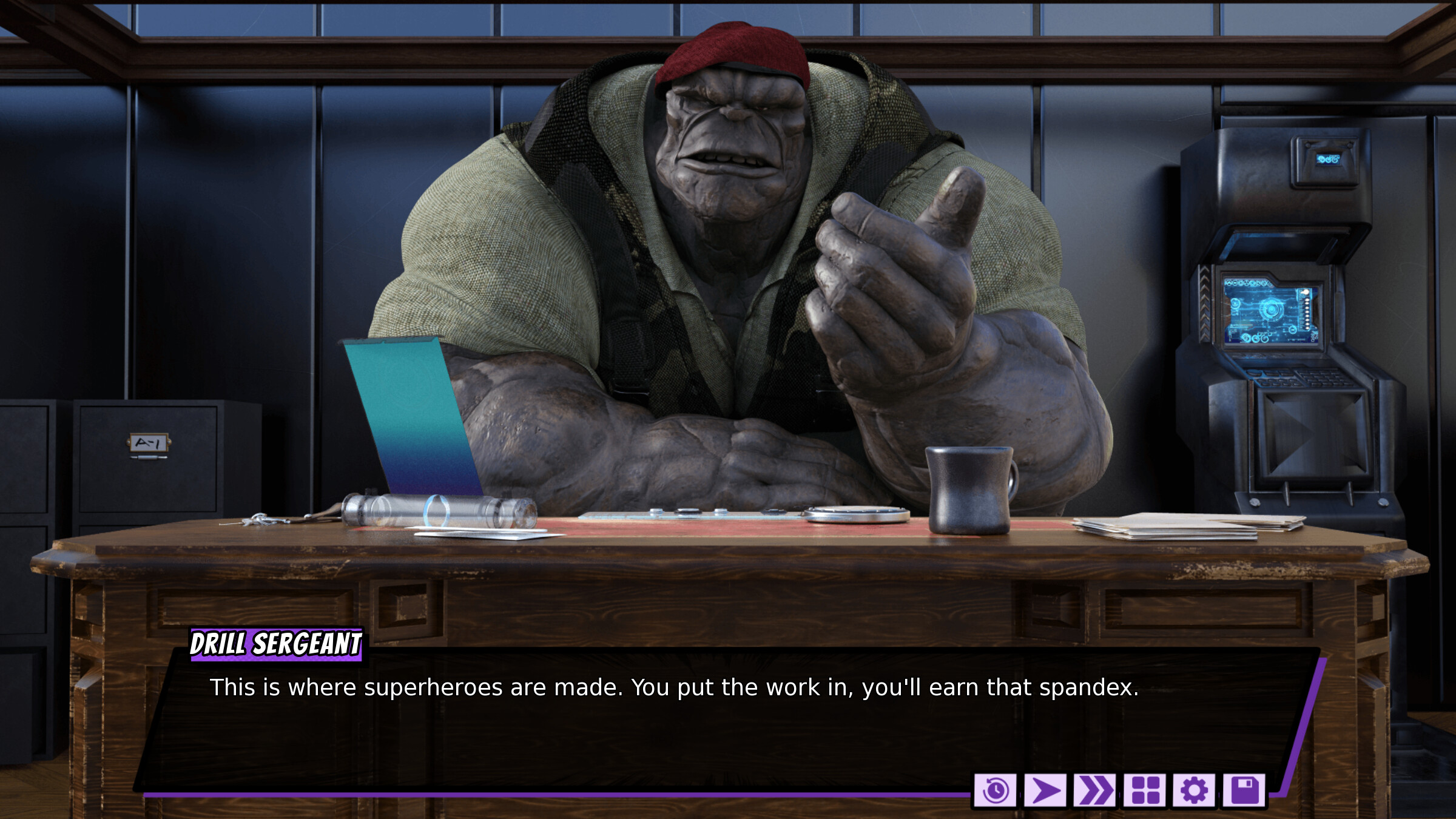 The Coming End: Fresh Force Frustrations (A Gay Superhero Visual Novel)