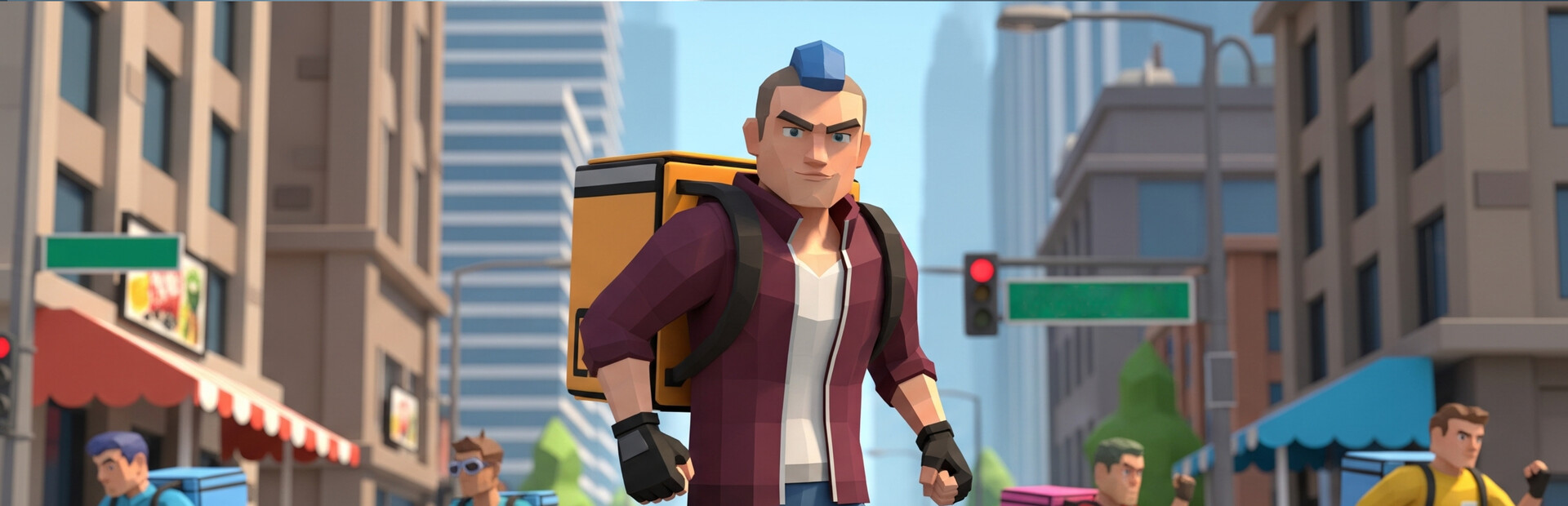 Delivery Dash: Battle Couriers