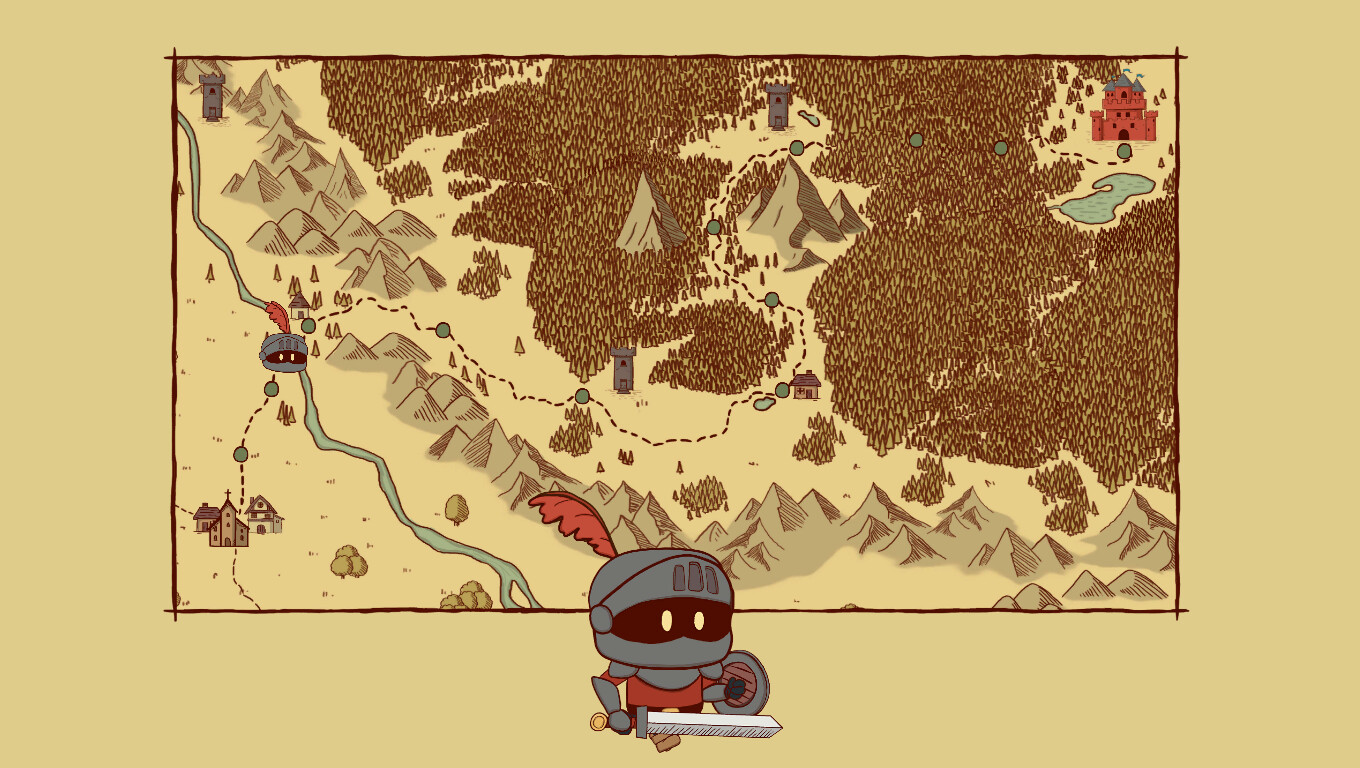 #5. The Knight's Path (Steam) 由: Parables Games