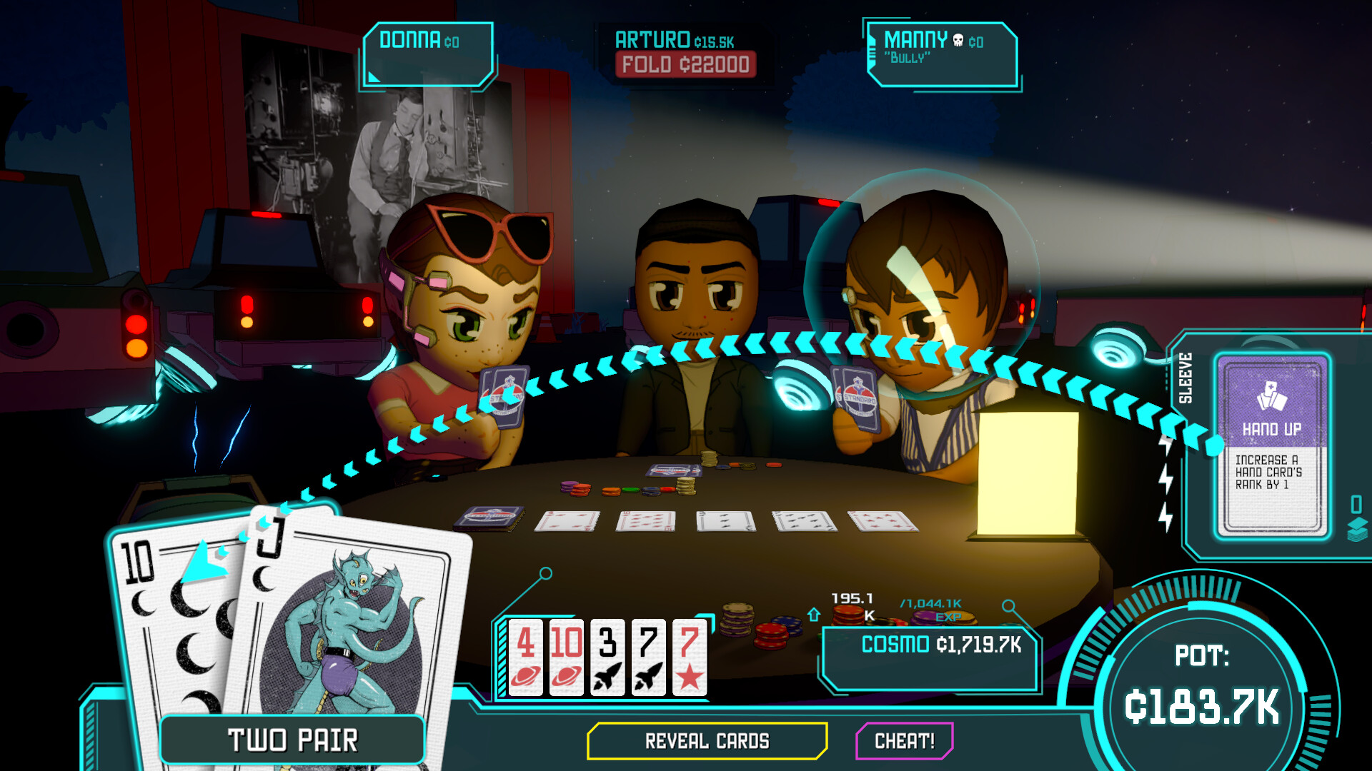 Cosmo Cheats at Poker Featured Screenshot #1
