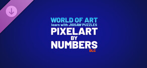 WORLD OF ART - learn with JIGSAW PUZZLES: PIXEL ART BY NUMBERS