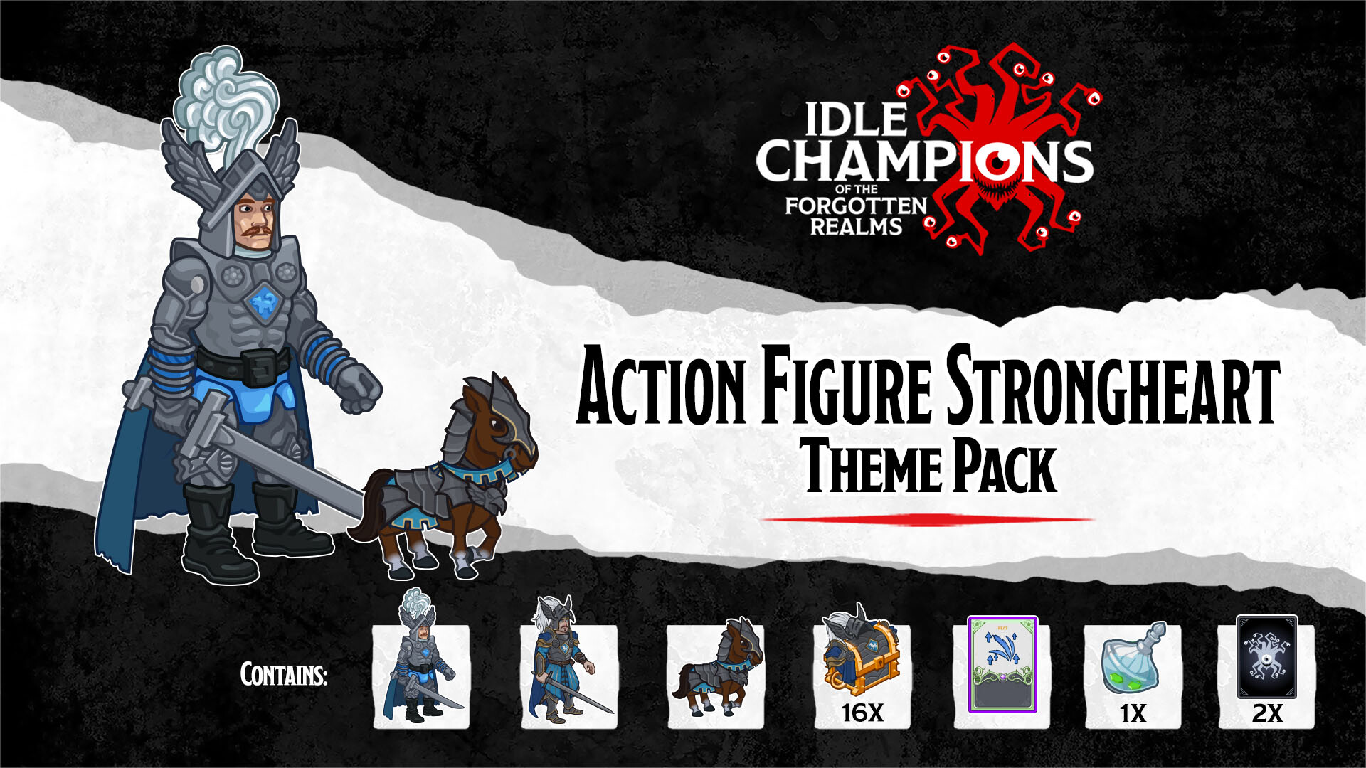 Idle Champions - Action Figure Strongheart Theme Pack Featured Screenshot #1