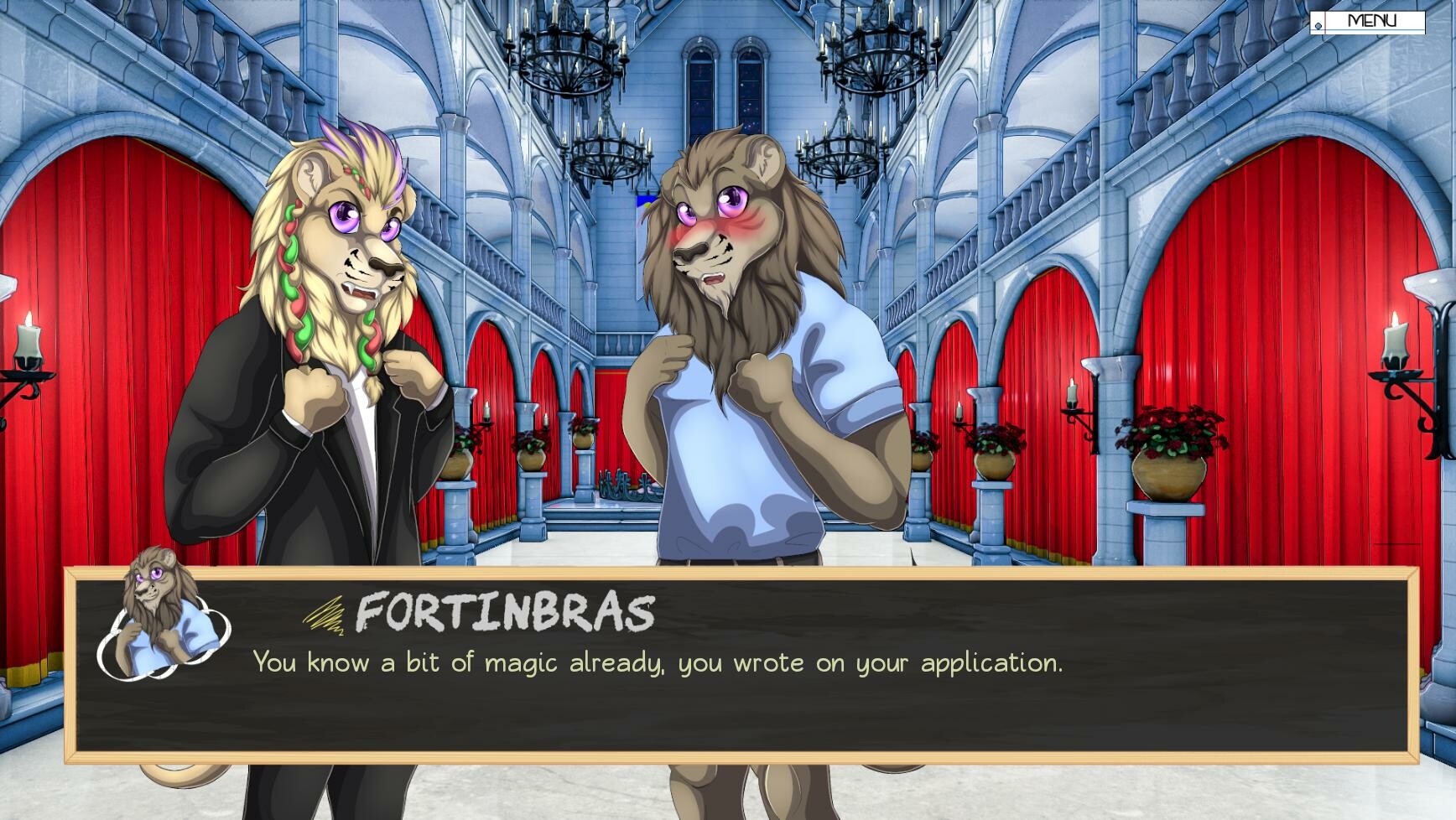 Furry Shakespeare: To Date Or Not To Date Spooky Cat Girls Downgradeのスクリーンショット 1