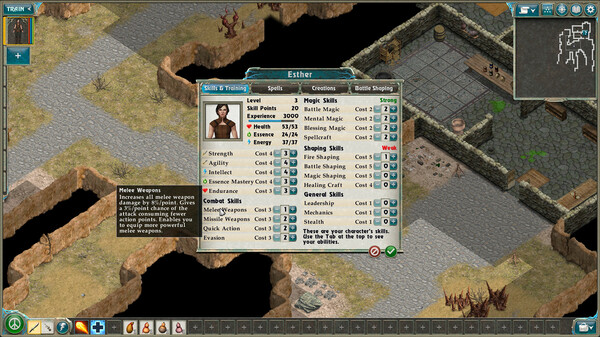 Screenshot z Geneforge 2 - Infestation