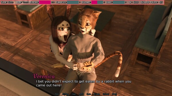 Voronica Goes to Town: a Vore Adventure Screenshot