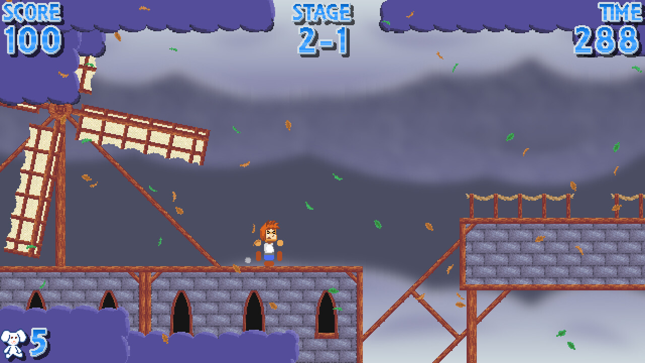 Mandew vs the Forever Rain+ screenshot 2