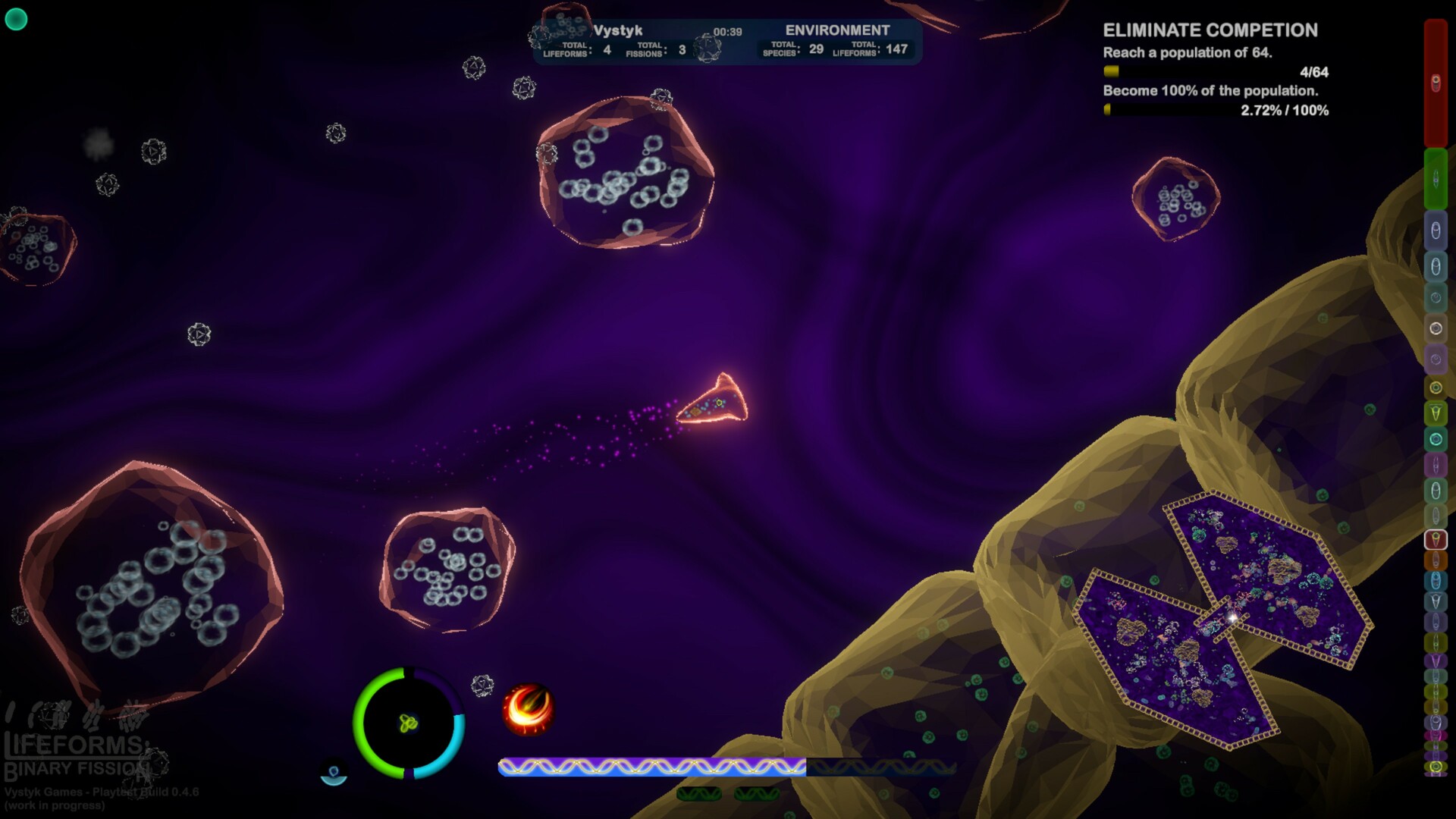 #9. Lifeforms: Binary Fission (Steam) 由: Vystyk Games