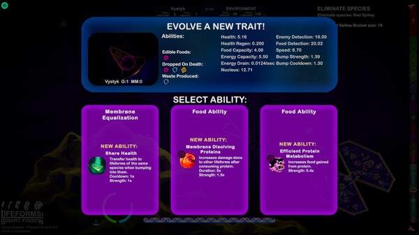 Lifeforms: Binary Fission.