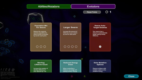 Lifeforms: Binary Fission.