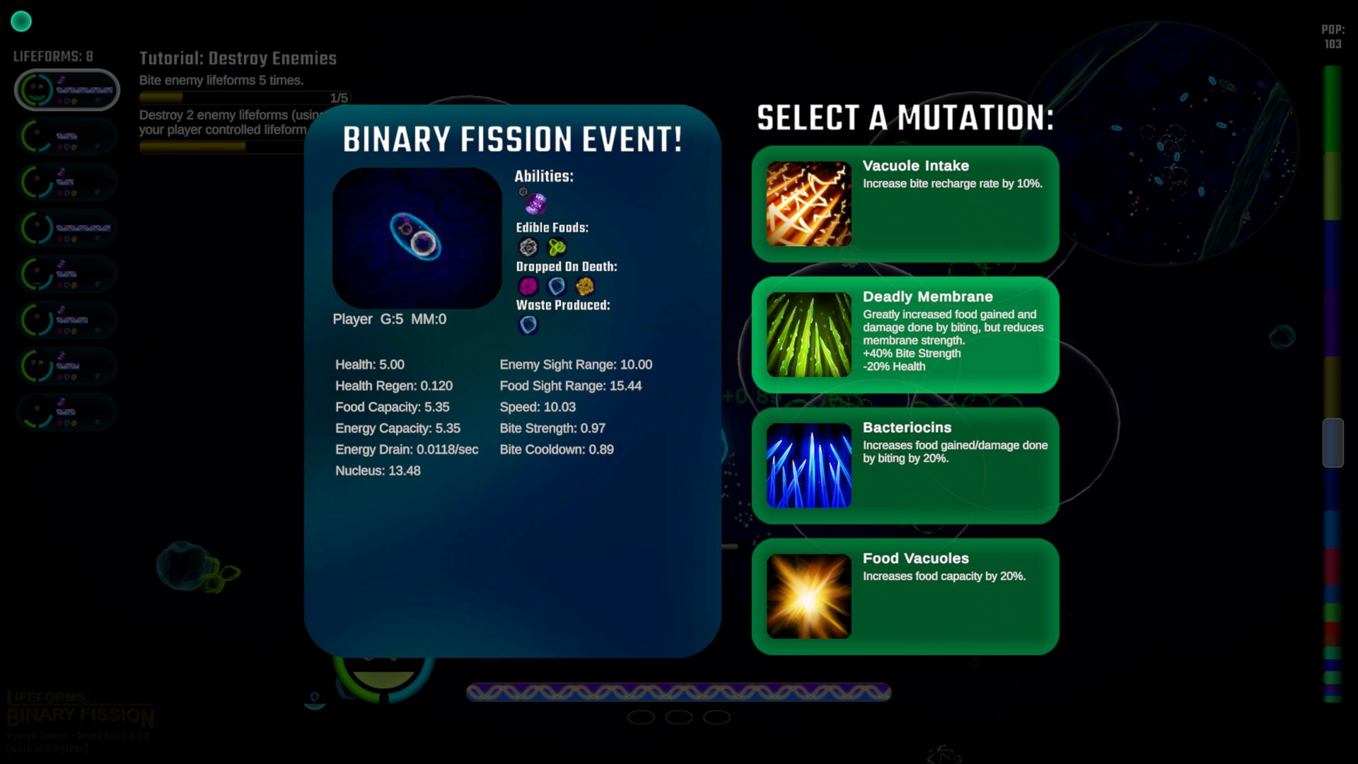 #2. Lifeforms: Binary Fission (Steam) 由: Vystyk Games
