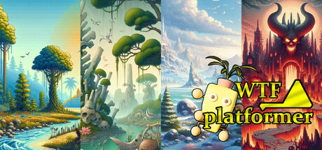 WTF platformer cover art
