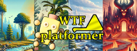 WTF platformer cover art