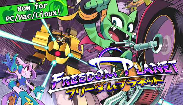 Save 50% on Freedom Planet on Steam