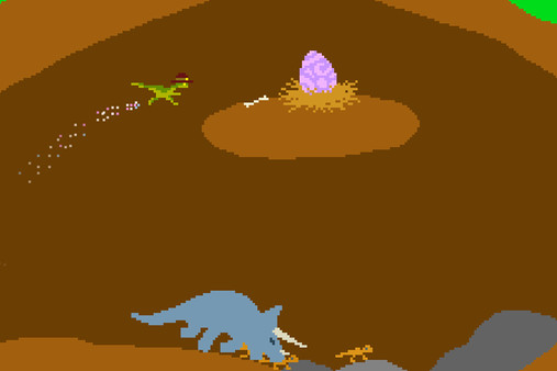 Скриншот игры Dino Run DX — 1