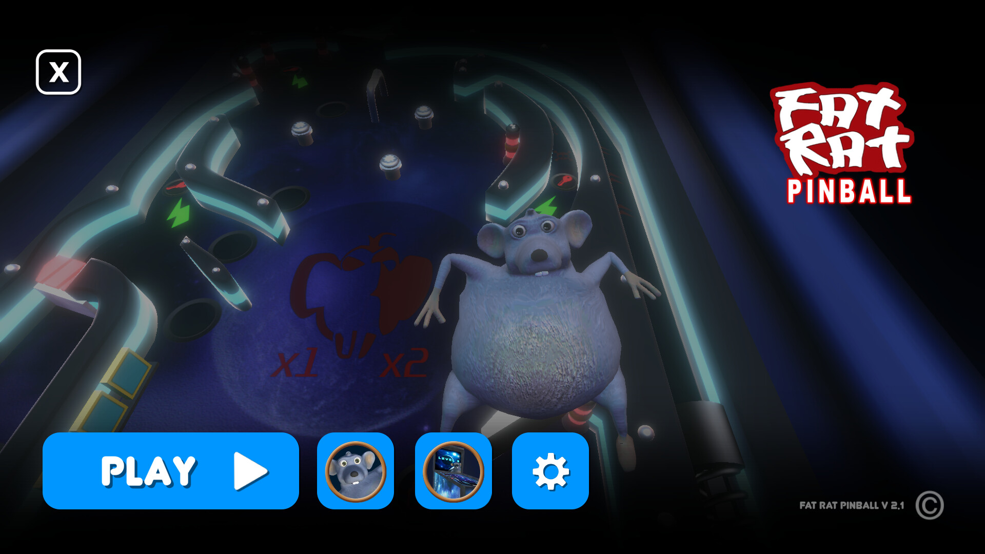 Fat Rat Pinball Featured Screenshot #1