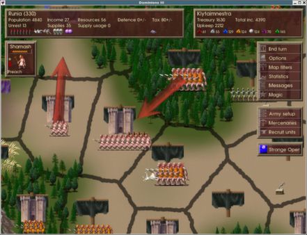 Screenshot z Dominions 3