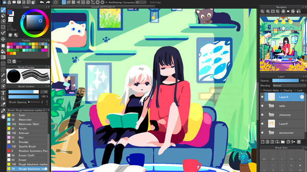 MediBang Paint for Steam.