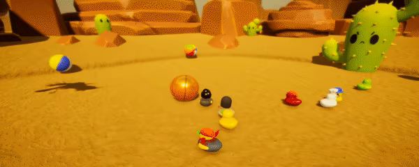 Slowly Sliding Ducks video 3