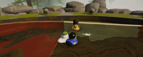 Slowly Sliding Ducks video 2