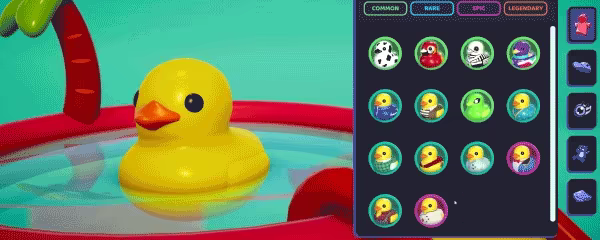 Slowly Sliding Ducks video 4