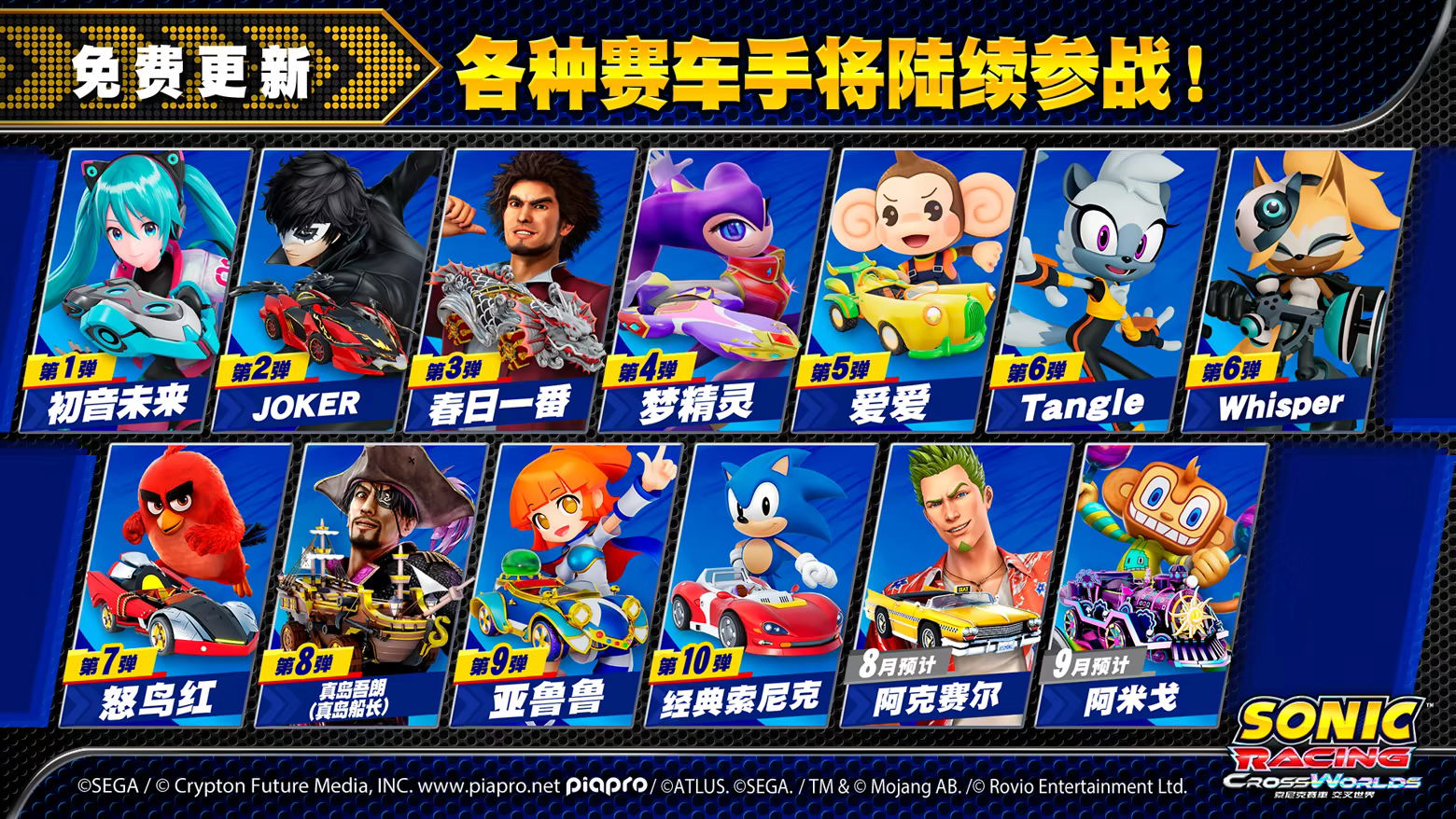 索尼克赛车 交叉世界-虚拟机版/Sonic Racing: CrossWorlds HYPERVISOR