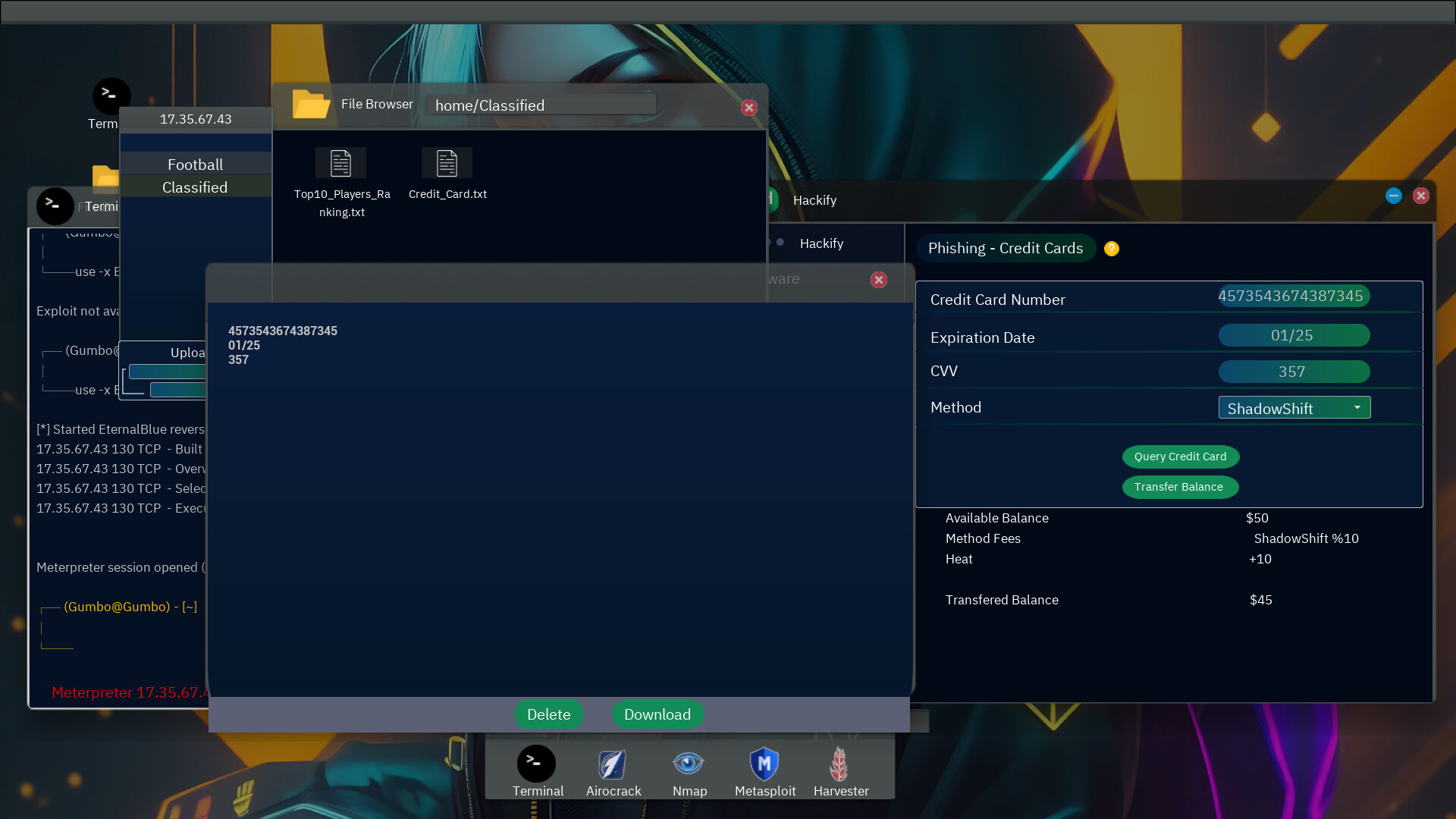 Anonymous Hacker Simulator screenshot #6