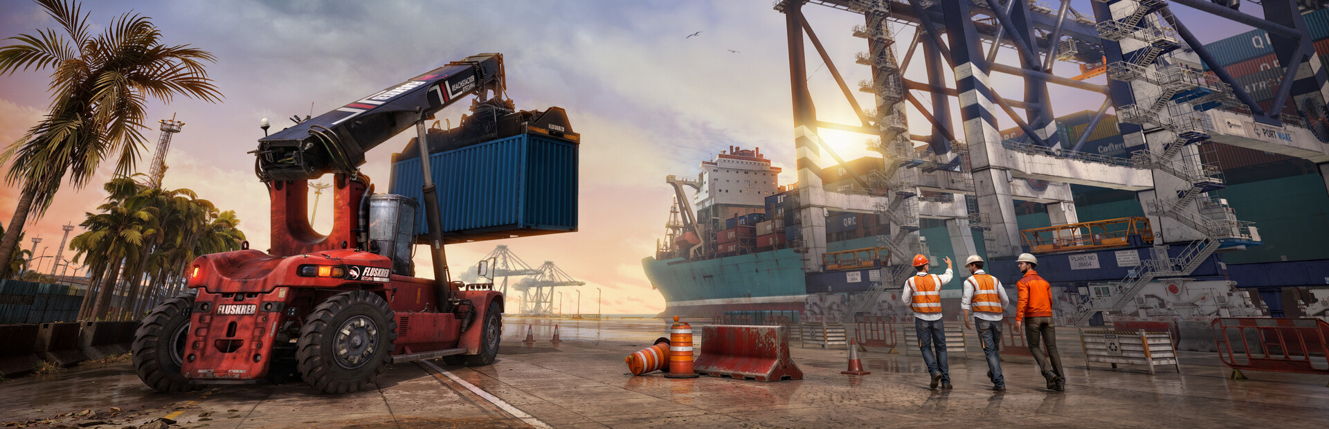 Docked