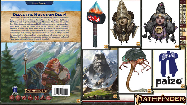 Fantasy Grounds - Pathfinder 2 RPG - Lost Omens: Highhelm