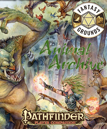 Fantasy Grounds - Pathfinder RPG - Pathfinder Companion: Animal Archive